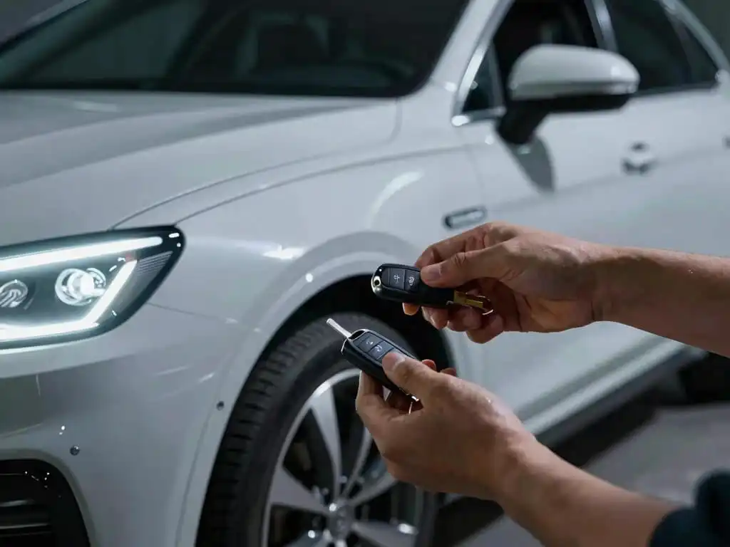 Licensed locksmith successfully replaced a car key in Brooklyn NY